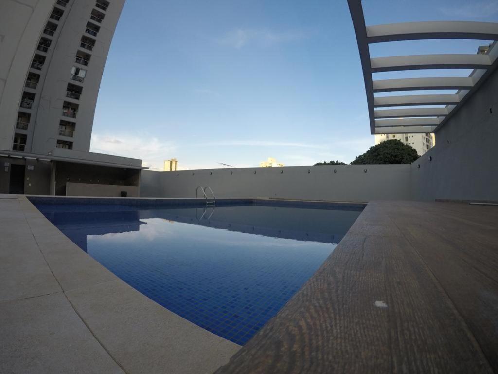Apart-Hotel Flat Na Melhor Localizacao กัวยาเนีย ภายนอก รูปภาพ